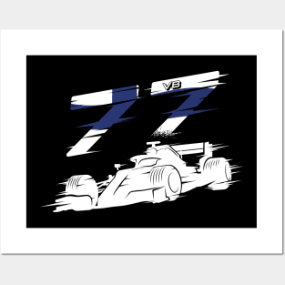 We Race On! 77 [Flag] Posters and Art